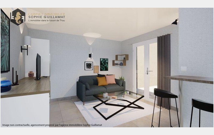 CABINET IMMOBILIER SOPHIE GUILLAMAT : Appartement | MARSEILLAN (34340) | 28 m2 | 129 500 € 